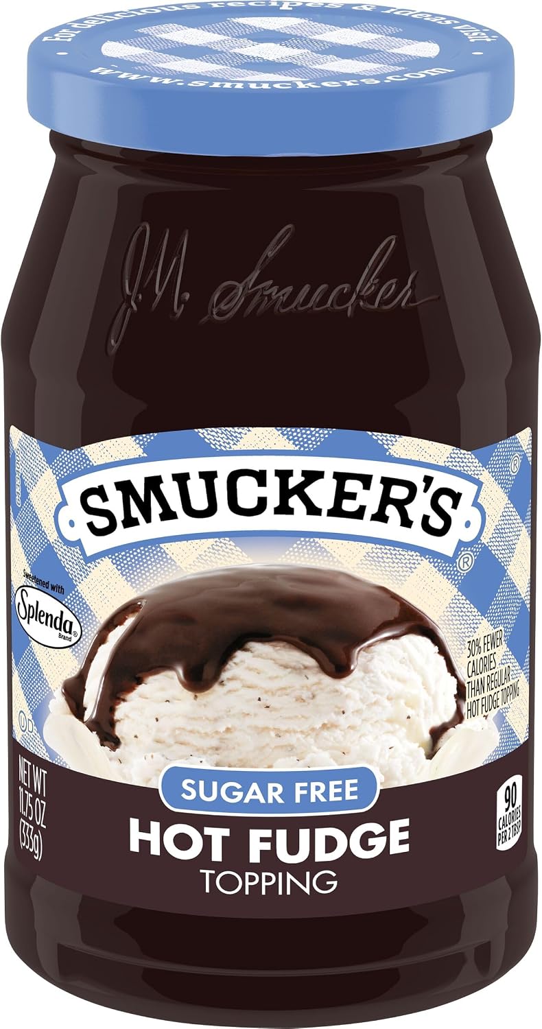Smucker's Sugar Free Hot Fudge Topping, 11.75 Ounces (Pack of 6)