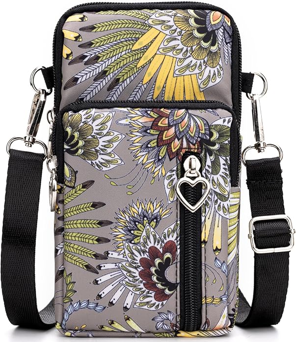 BIAOTIE Lightweight Small Crossbody bags Cell Phone Purses Travel Pouch Shoulder Bag for Women