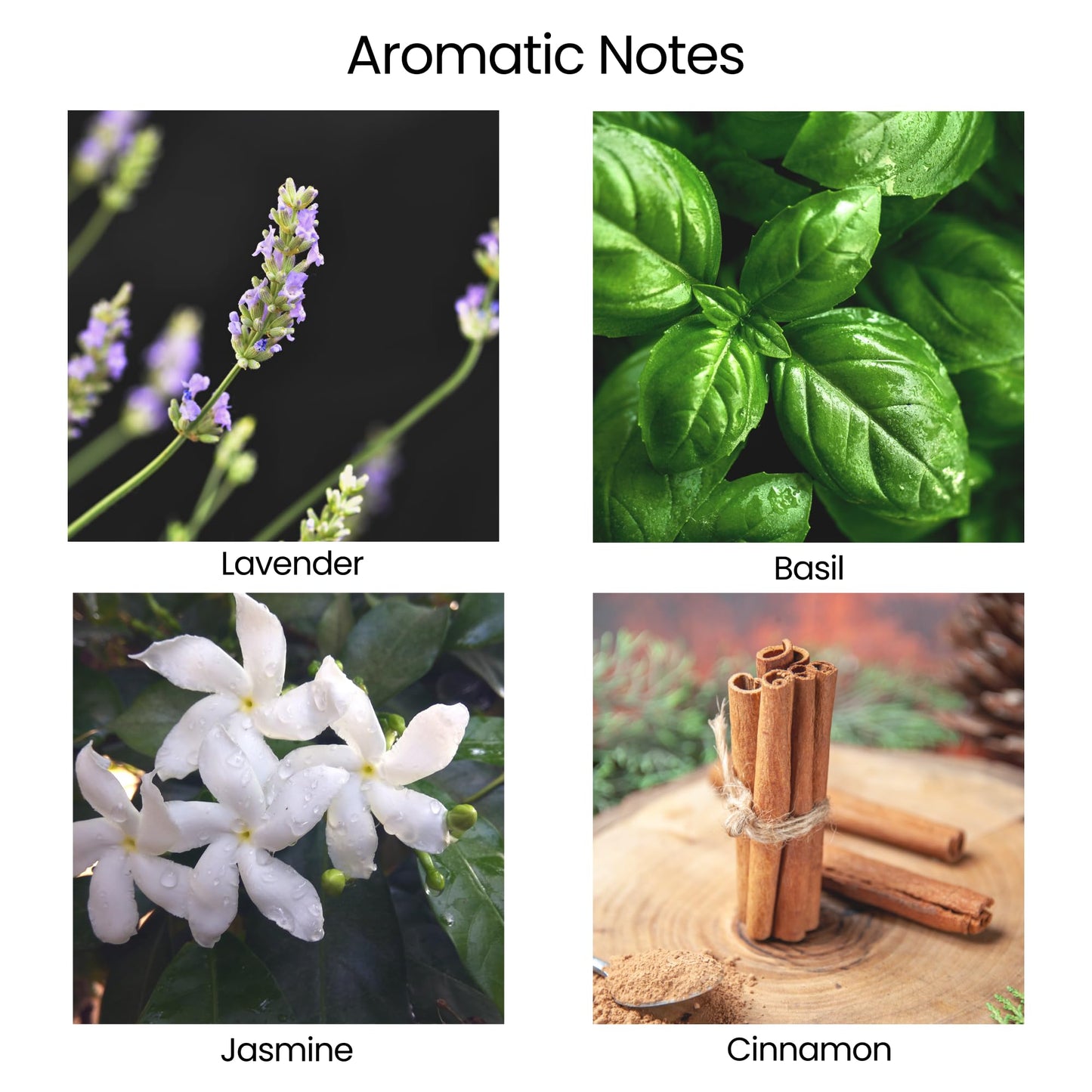 Stress Relief Candles | Lavender, Basil & Jasmine | Calming Candle | Non Toxic Candle | Highly Scented & Long Lasting | Aromatherapy Candle | Scented Candles | Gifts for Women and Men