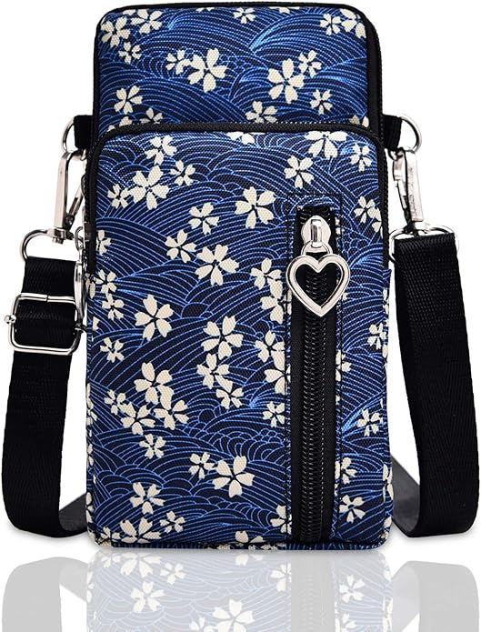 BIAOTIE Lightweight Small Crossbody bags Cell Phone Purses Travel Pouch Shoulder Bag for Women