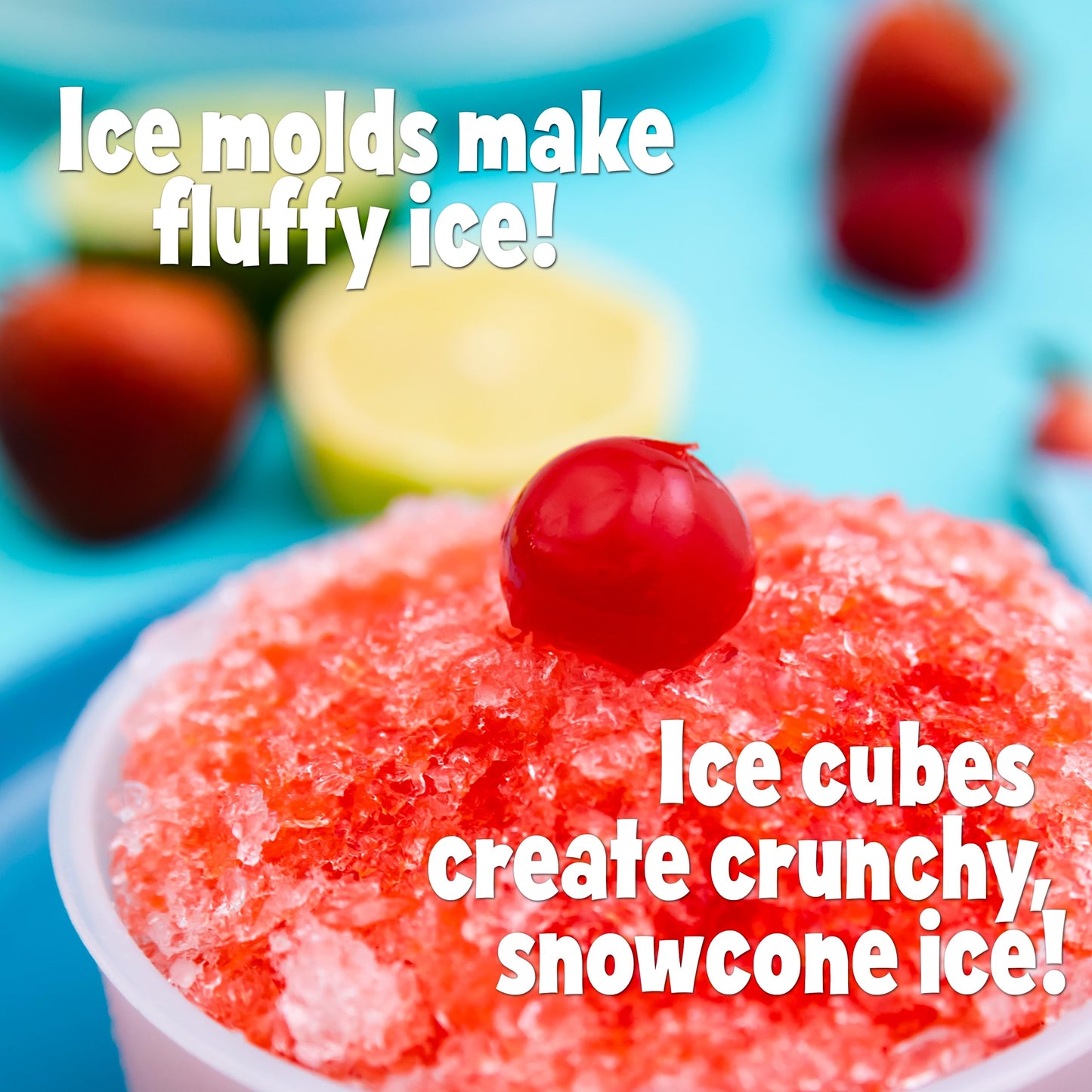 Hawaiian Shaved Ice Essential Snow Cone Machine bundled with Hawaiian Shaved Ice Mini Snow Cone Machine