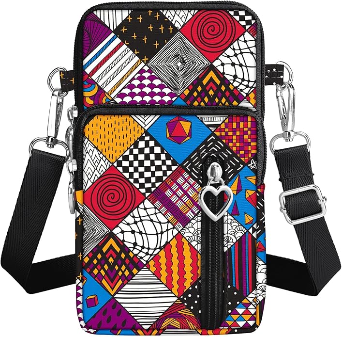 BIAOTIE Lightweight Small Crossbody bags Cell Phone Purses Travel Pouch Shoulder Bag for Women