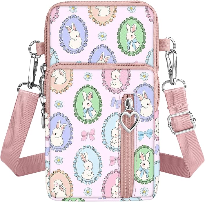 BIAOTIE Lightweight Small Crossbody bags Cell Phone Purses Travel Pouch Shoulder Bag for Women
