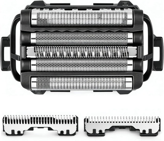 1Set Compatible with Panasonic arc 5 Replacement Blades,WES9032P Outer Foil and Inner Blade Set,Fit for ES-LV97-K,ES-LV67-K,ES-LV95-S,and ES-LV65-S.