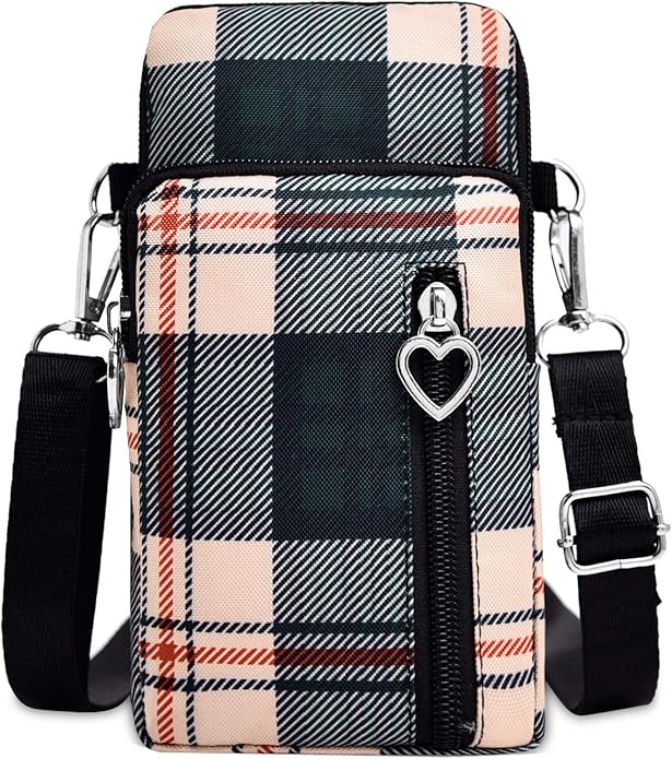 BIAOTIE Lightweight Small Crossbody bags Cell Phone Purses Travel Pouch Shoulder Bag for Women
