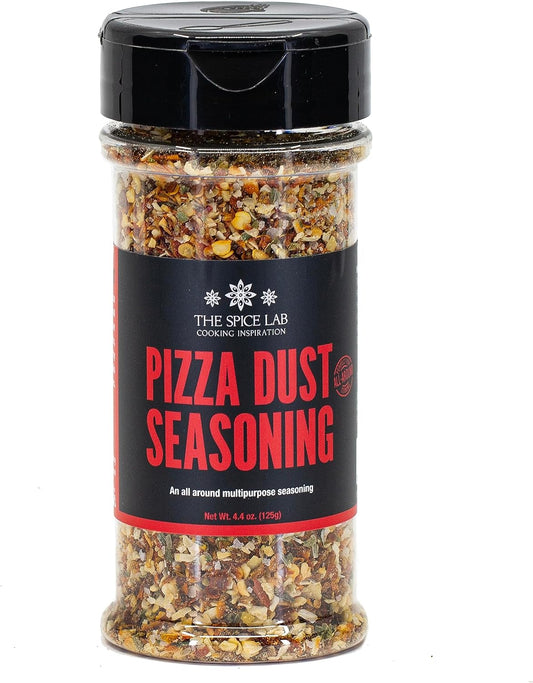 The Spice Lab Pizza Dust Seasoning - Italian Seasoning - Shaker - With Fennel Seeds, Parsley,Chili And Tomato Flakes - Elevate Your Dishes with Authentic Pizza Seasoning Spice Blend Flavors