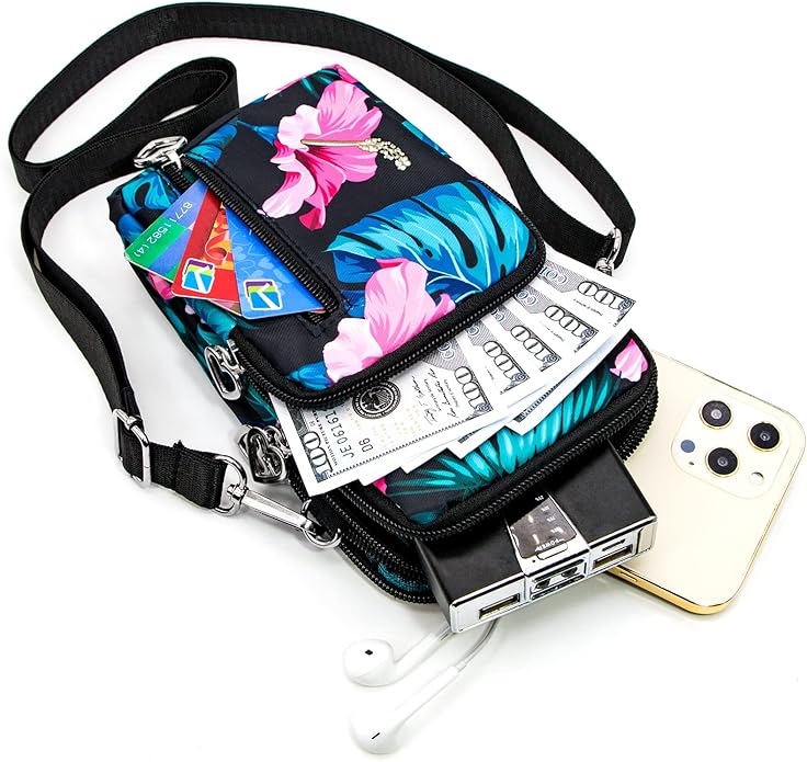BIAOTIE Lightweight Small Crossbody bags Cell Phone Purses Travel Pouch Shoulder Bag for Women
