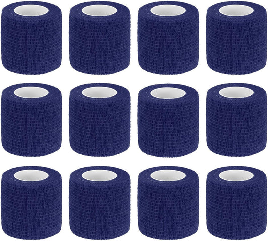 uxcell Adhesive Elastic Tape Elastic Bandage, Sports Elastic Wrap Flexible Stretch Athletic Wrist Tape