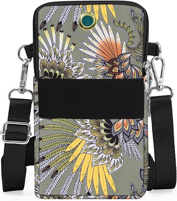 BIAOTIE Lightweight Small Crossbody bags Cell Phone Purses Travel Pouch Shoulder Bag for Women