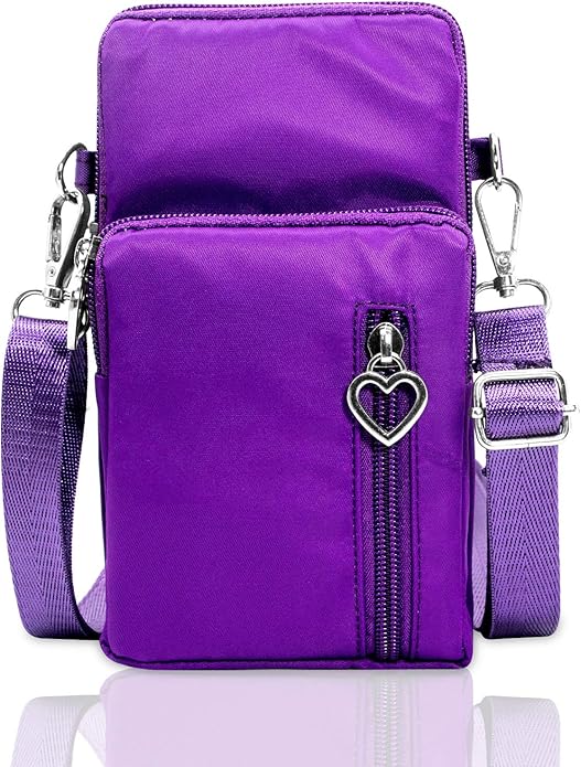 BIAOTIE Lightweight Small Crossbody bags Cell Phone Purses Travel Pouch Shoulder Bag for Women