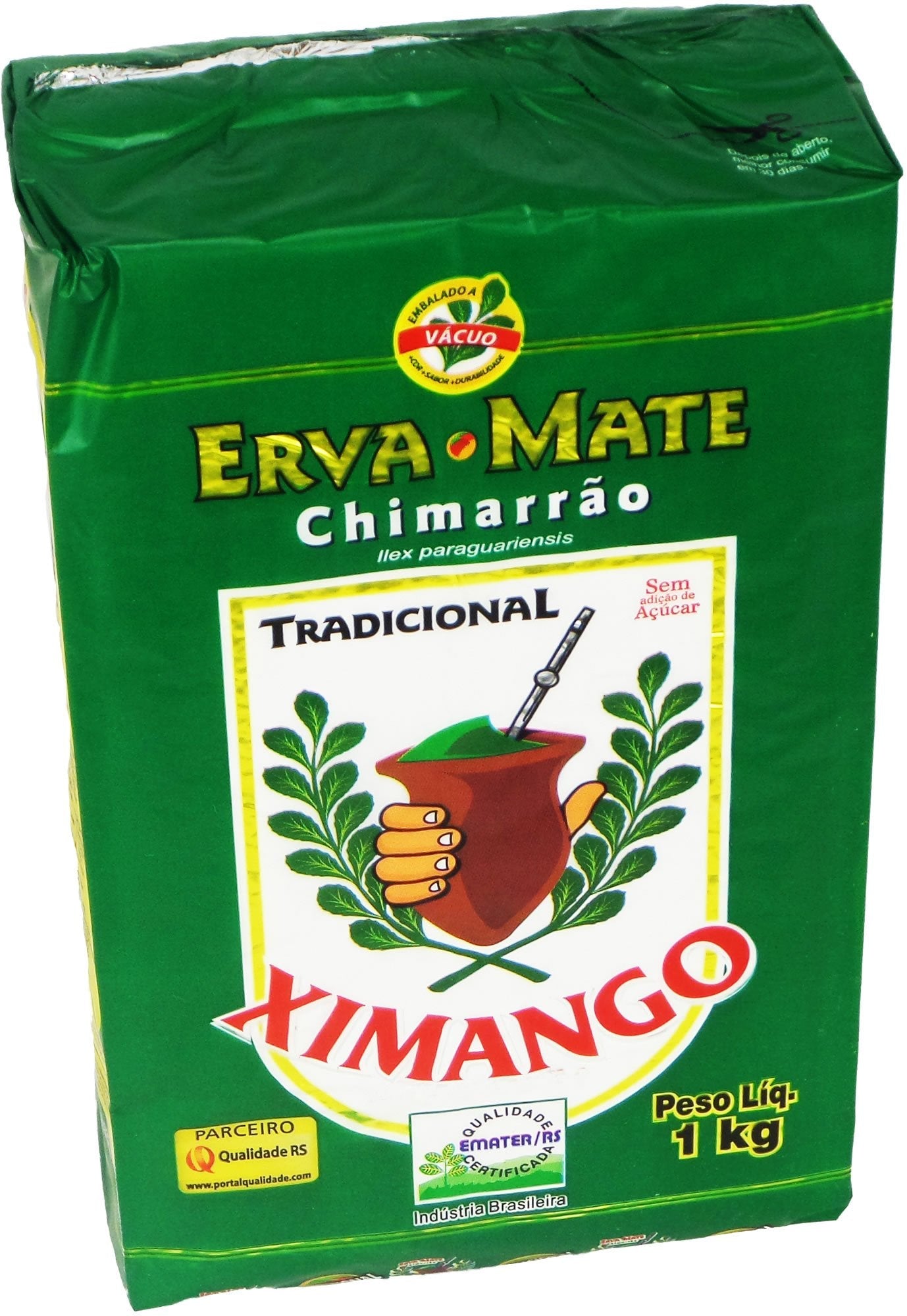 Ximango Yerba Mate - 35.27 Oz - Erva-Mate para ChimarrÃ£o Ximango - 1kgâ¦
