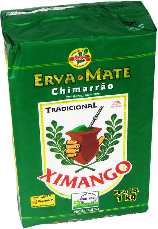 Ximango Yerba Mate - 35.27 Oz - Erva-Mate para ChimarrÃ£o Ximango - 1kgâ¦