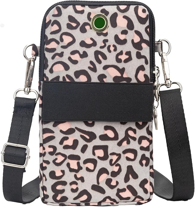 JANKS Small Crossbody Bag for Women - Mini Phone Purses with Crossbody Strap and Wallet - Nylon Arm Bag