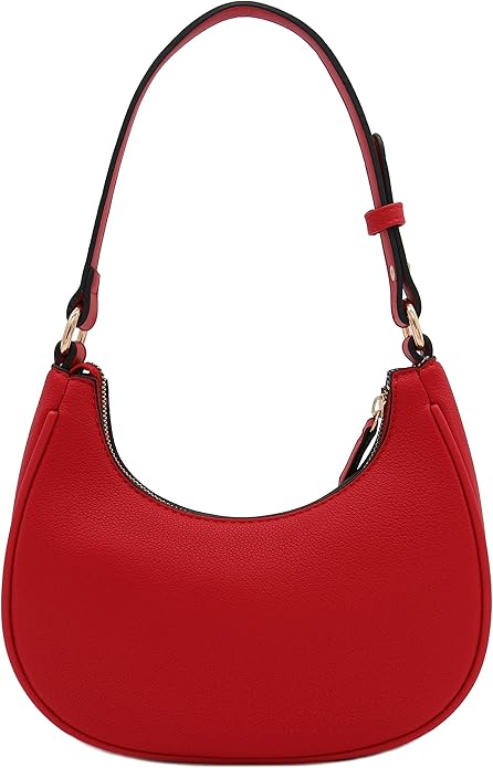 FashionPuzzle Small Crescent Shoulder Bag Underarm Purse