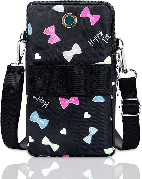 BIAOTIE Lightweight Small Crossbody bags Cell Phone Purses Travel Pouch Shoulder Bag for Women