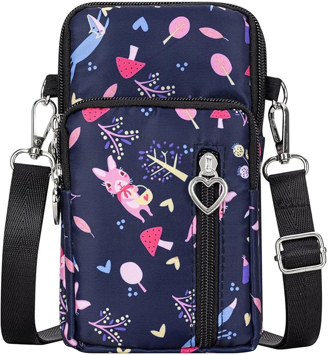 BIAOTIE Lightweight Small Crossbody bags Cell Phone Purses Travel Pouch Shoulder Bag for Women