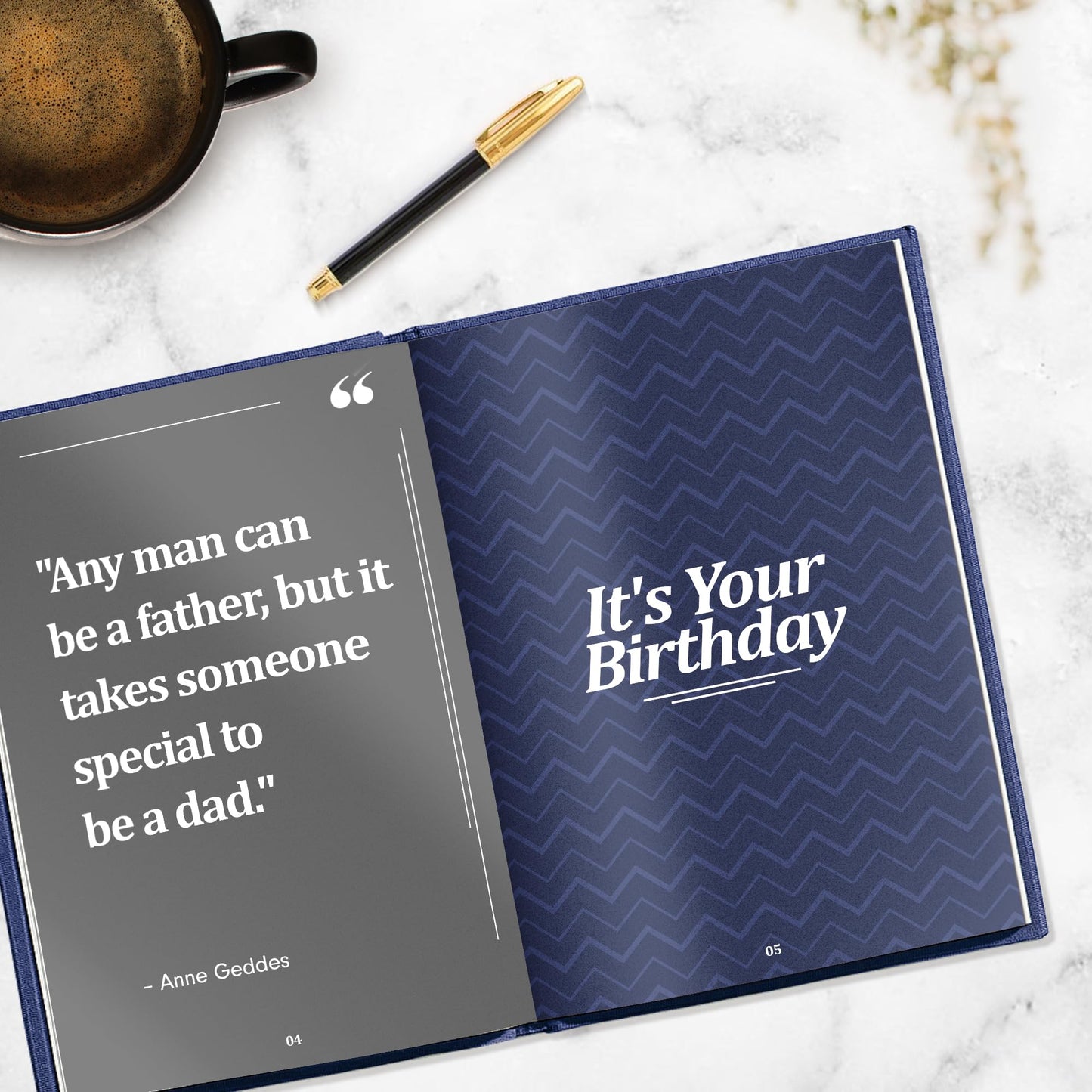 Gifts for Dad from Daughter, Son - Personalized Father's Day Gifts for dad, Men, Husband - Dads Birthday Gift Ideas, Birthday gifts for dads - Dad Story Book to Fill Out, Dad Guided Journal Life Story