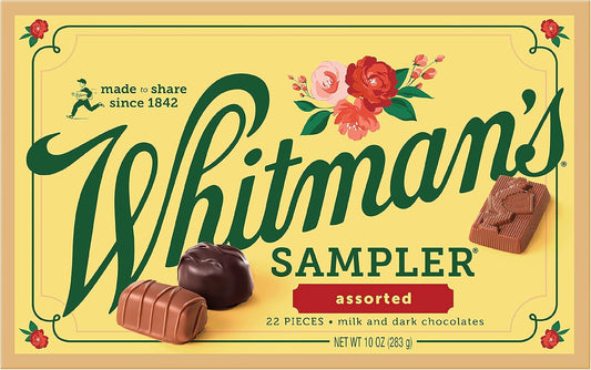 Whitman's Sampler Mother's Day Assorted Chocolates, 10 Ounce (22 Pieces)