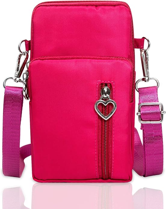 BIAOTIE Lightweight Small Crossbody bags Cell Phone Purses Travel Pouch Shoulder Bag for Women
