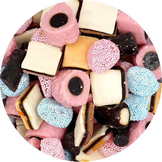 Gustaf's Licorice Allsorts Candy, 1 Pound Bulk Bag, Assorted Flavors, Gourmet English Licorice, Allsorts Licorice Mix, The Hampton Candy Company