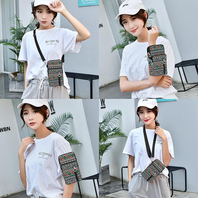 BIAOTIE Lightweight Small Crossbody bags Cell Phone Purses Travel Pouch Shoulder Bag for Women