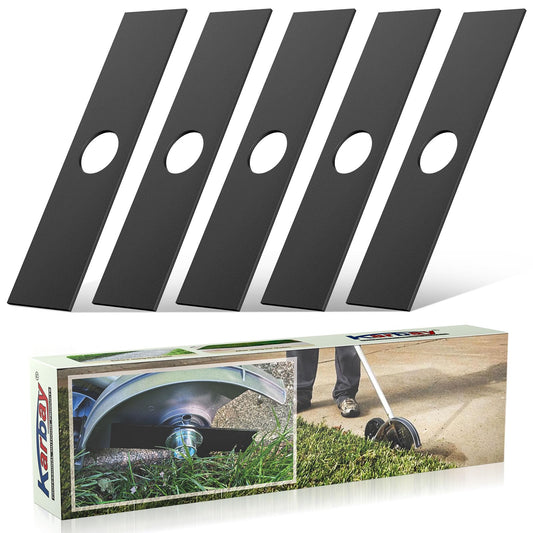 Karbay 5 Pack 613223 Edger Blades Compatible with Ryobi, Echo, Stihl, Maruyama, Green Machine Edger, Replace 720-237-001, 4133-713-4101, 216062, 237001-1 Inch Center Hole