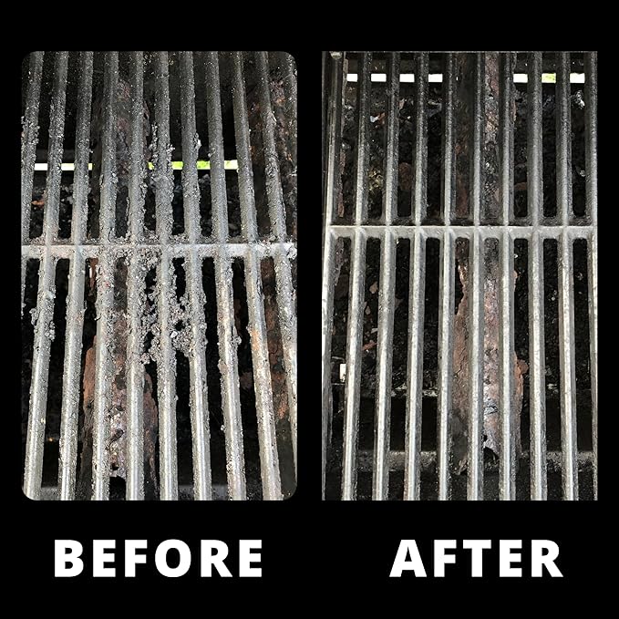 Grill Rescue BBQ Replaceable Scraper Cleaning Head, Bristle Free - Safe, Durable and Unique Scraper Tools for Cast Iron or Stainless-Steel Grates, Barbecue Cleaner (GB3000 Head)