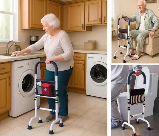 Stand Assist Aid for Elderly; Mobility Aids for Seniors; Couch Toilet Assist Rail; Knee Surgery Recovery Aids; Height Adjustable ; Weight 5lbs, Bear 350lbs.(Not a Walker; Not for Weak Arms)