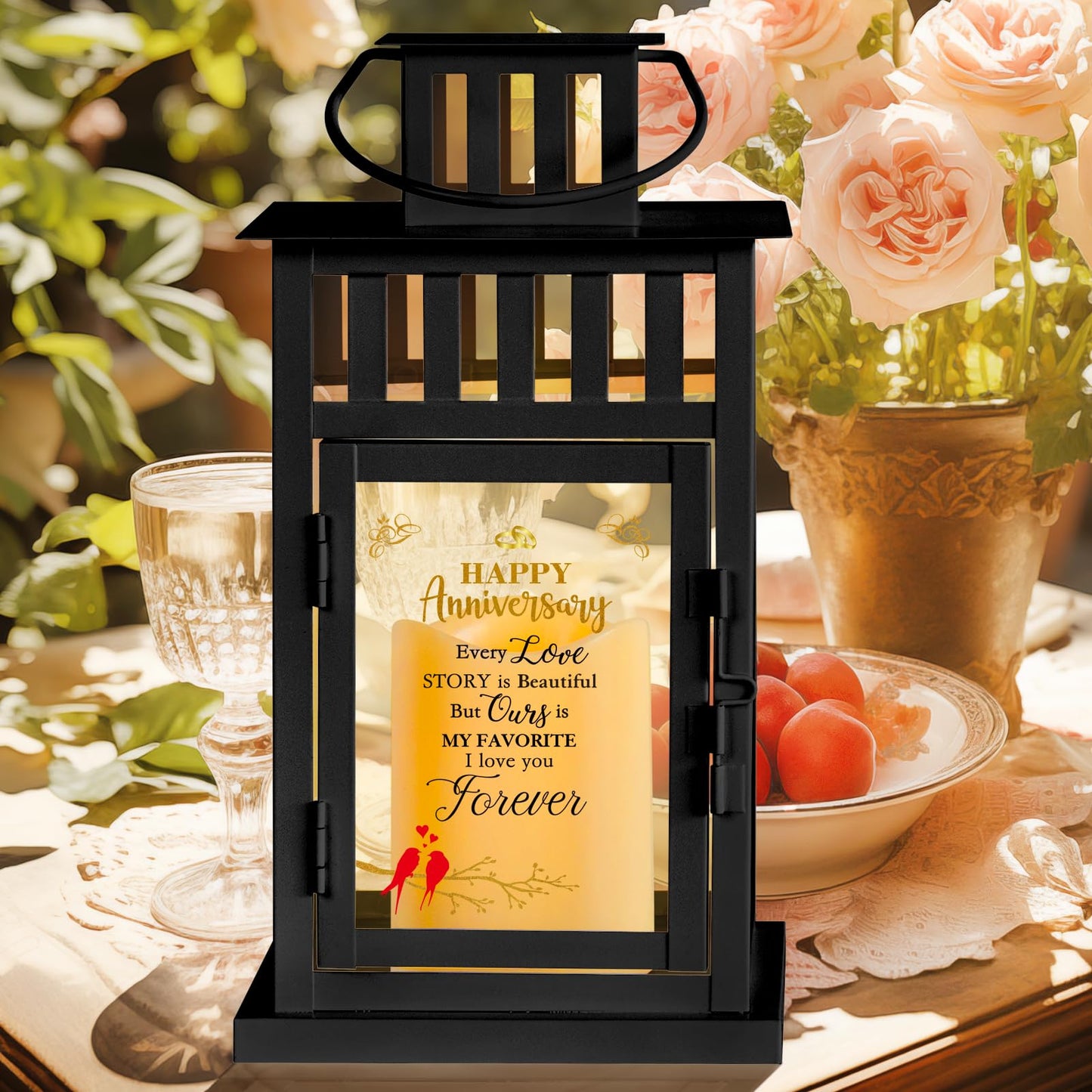 HN HAIINAA Wedding for Him Her Wife Husband Men Women, Anniversary for Couple Gift Happy Anniversary for Girlfriend Boyfriend, Valentines Day, Christmas