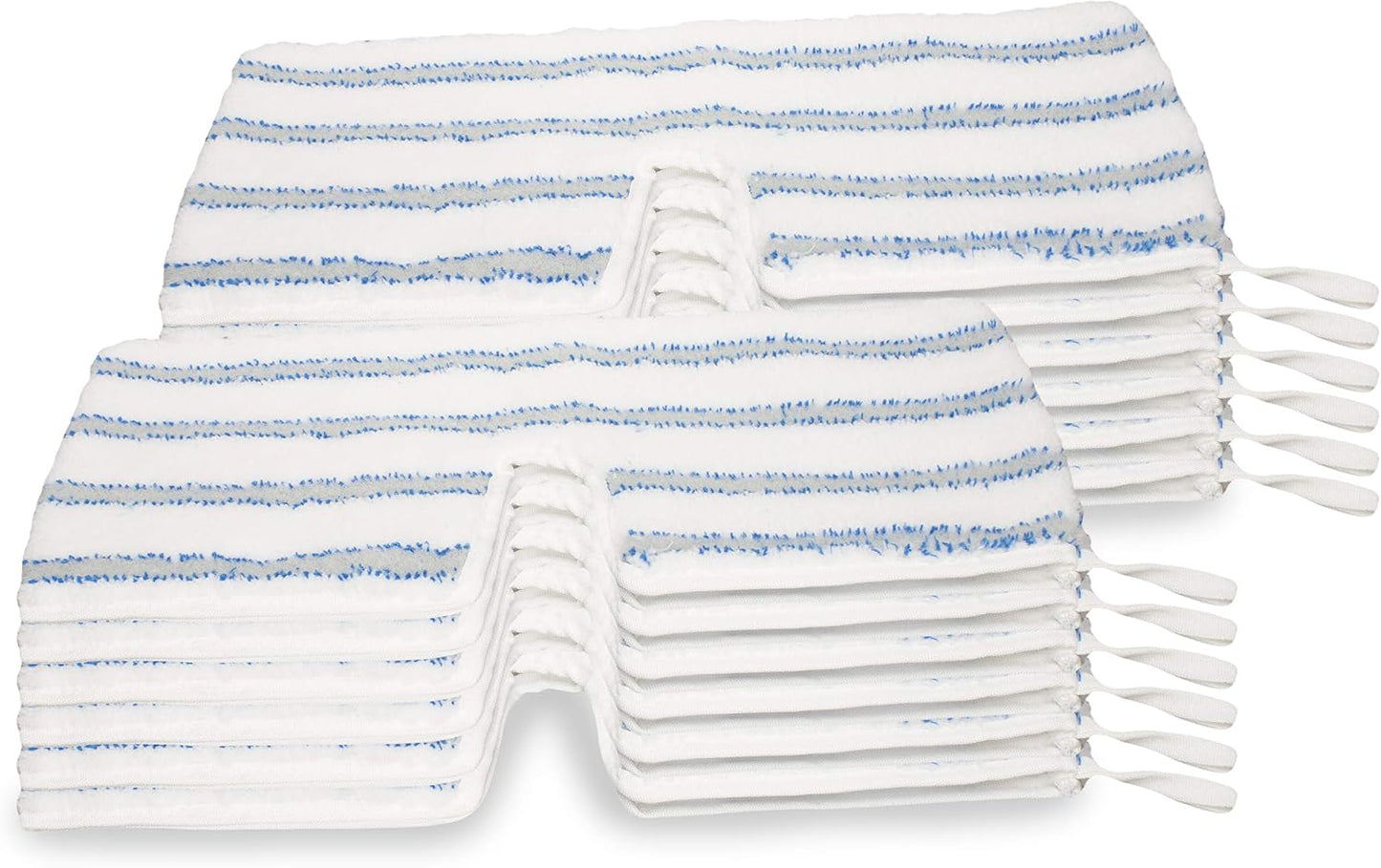 Design Replacement Dual-Sided Microfiber Scrub Mop Pads Fit for ProMist MAX Spray Mop (Pack of 12)