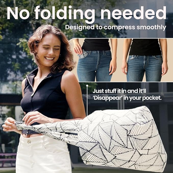Nanobag Ultralight Foldable Tote for Women & Men, Reusable Grocery & Travel Bag, Packable Collapsible Compact Market Essential (Standard Burgundy)