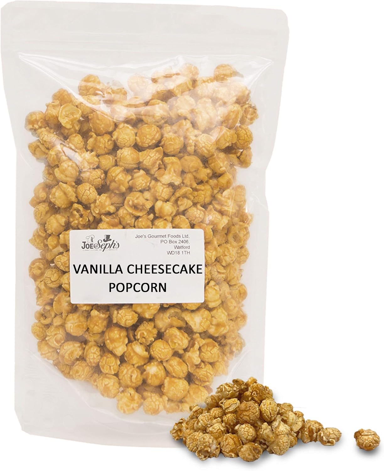 Joe & Seph's Vanilla Cheese Cake Popcorn Bulk Party Catering Pack 500 g