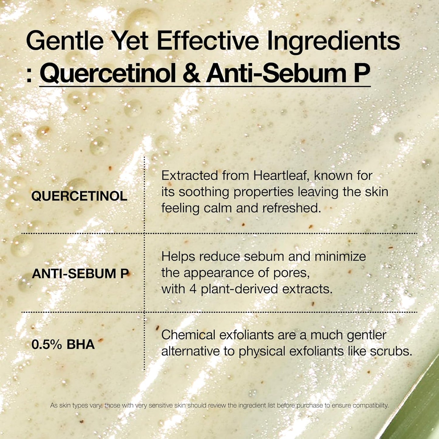 ANUA Heartleaf Quercetinol Pore Deep Cleansing Foam, Facial Cleanser, for Double Cleansing, BHA, Hyaluronic Acid, Glycerin, Face Wash, Blackhead Remover, Korean Skincare (150ml/5.07 fl.oz.)