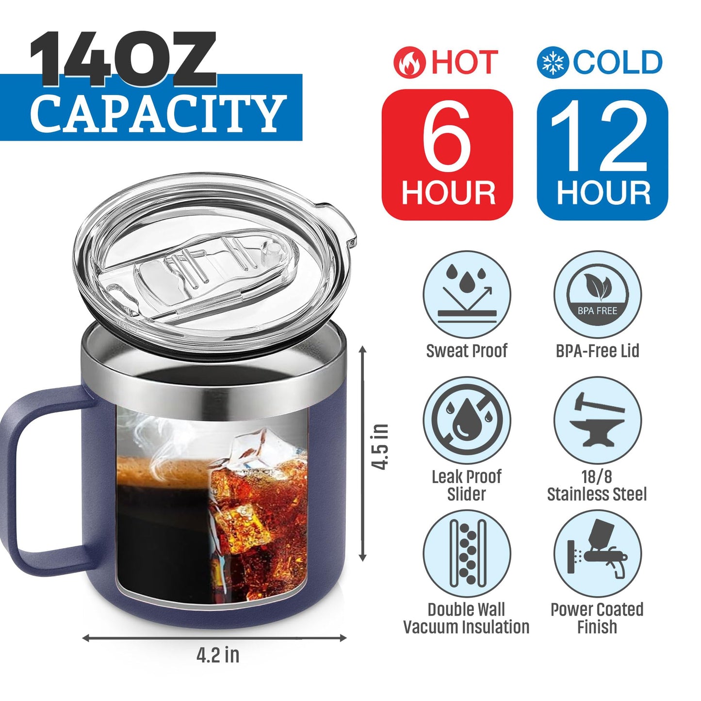 Father's Day Gifts for Dad, Husband - Birthday gifts for Men Unique - Mens Gifts, Dads Birthday Gift Ideas - for Him, Handyman, Grandpa, Men Mug 14 Oz