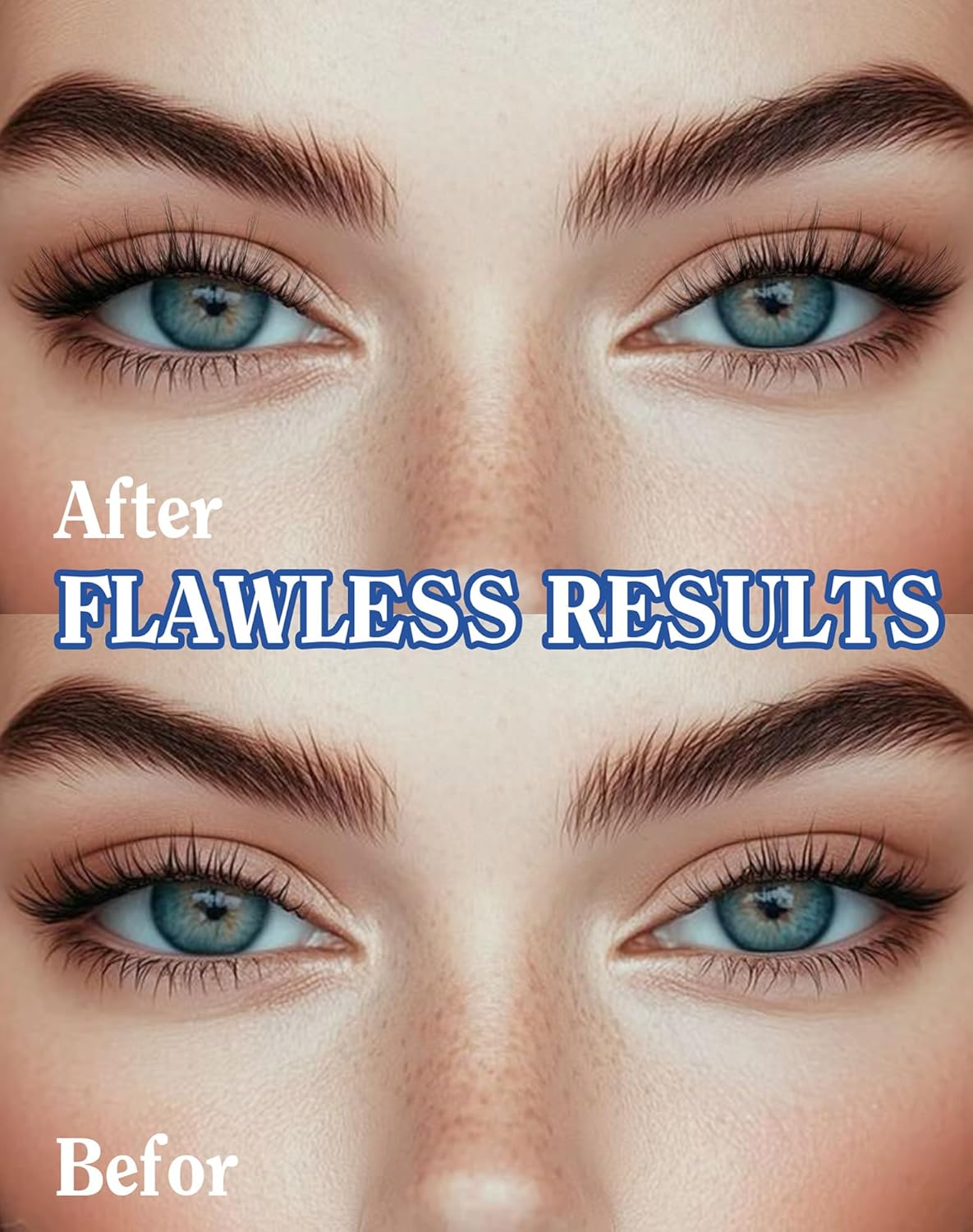 Natural Cat Eye Lashes Strip False Eyelashes Natural Look Flared Manga Spiky Eyelash 7 Pairs 13MM D293