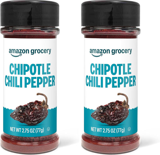 Amazon Brand - Happy Belly Chipotle Chili Crushed, 2.75 ounce (Pack of 2)