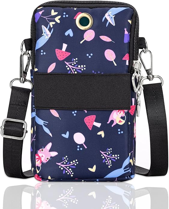 BIAOTIE Lightweight Small Crossbody bags Cell Phone Purses Travel Pouch Shoulder Bag for Women