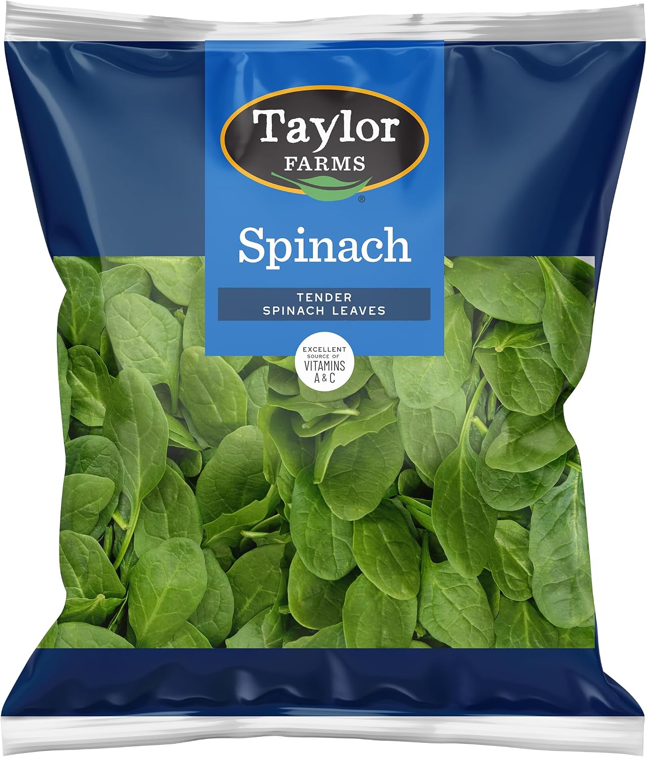 Taylor Farms Spinach, 9 oz Bag