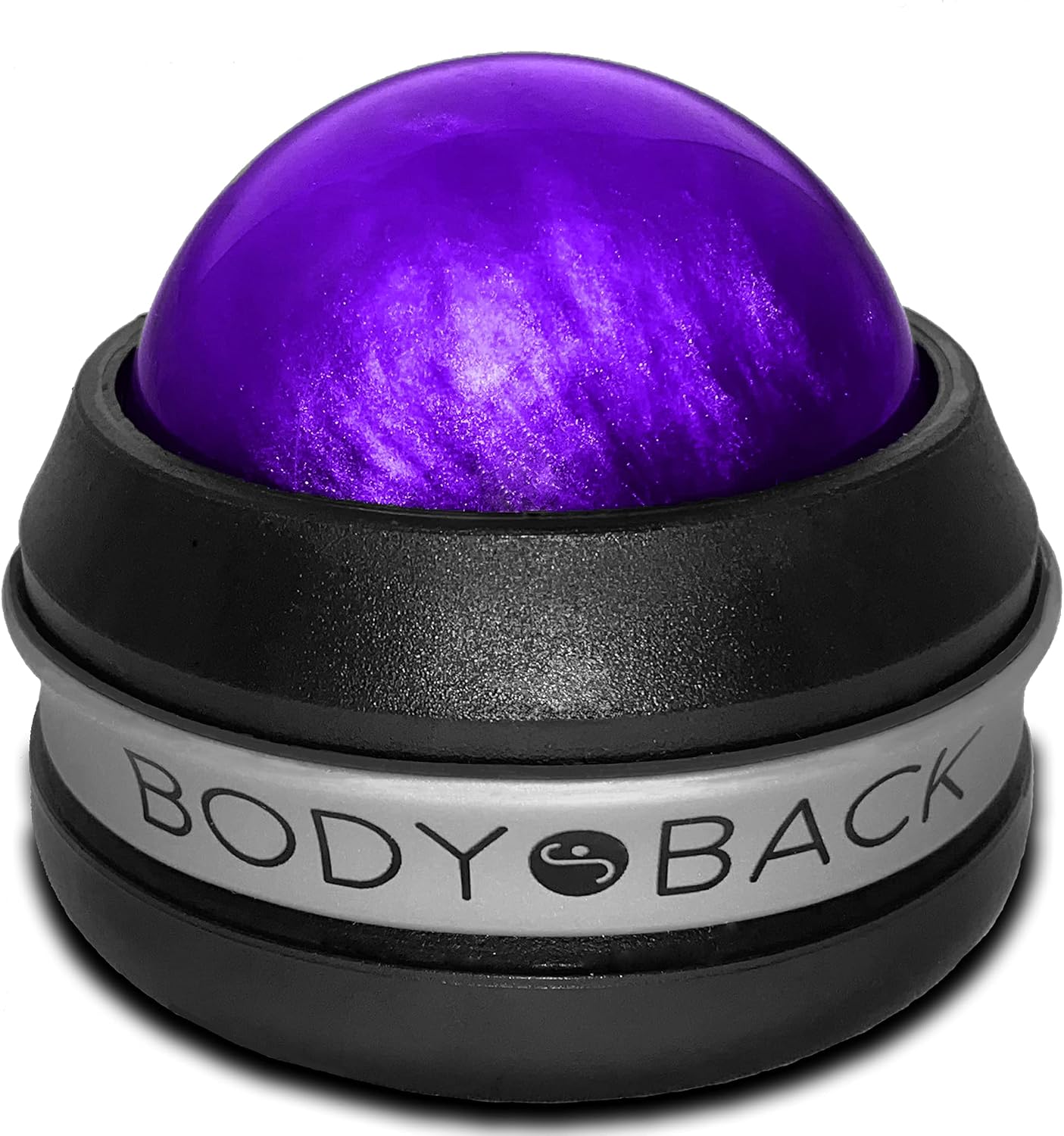 Body Back FSA Eligible Manual Massage Roller Ball | Deep Tissue Roller & Lacrosse Ball - Handheld Massager for Sore Muscles & Joint Pain | 360° Mobility Therapy Ball for Athletes & Fitness Recovery