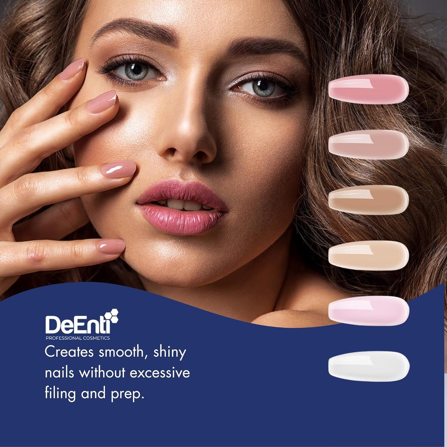 Acrylic Nail Powder, 2oz Crystal Clear Acrylic Powder Dip for Nails, Long Lasting Salon Quality, Bubble Free Professional Manicures, Fake Nails, Carving & Extensions