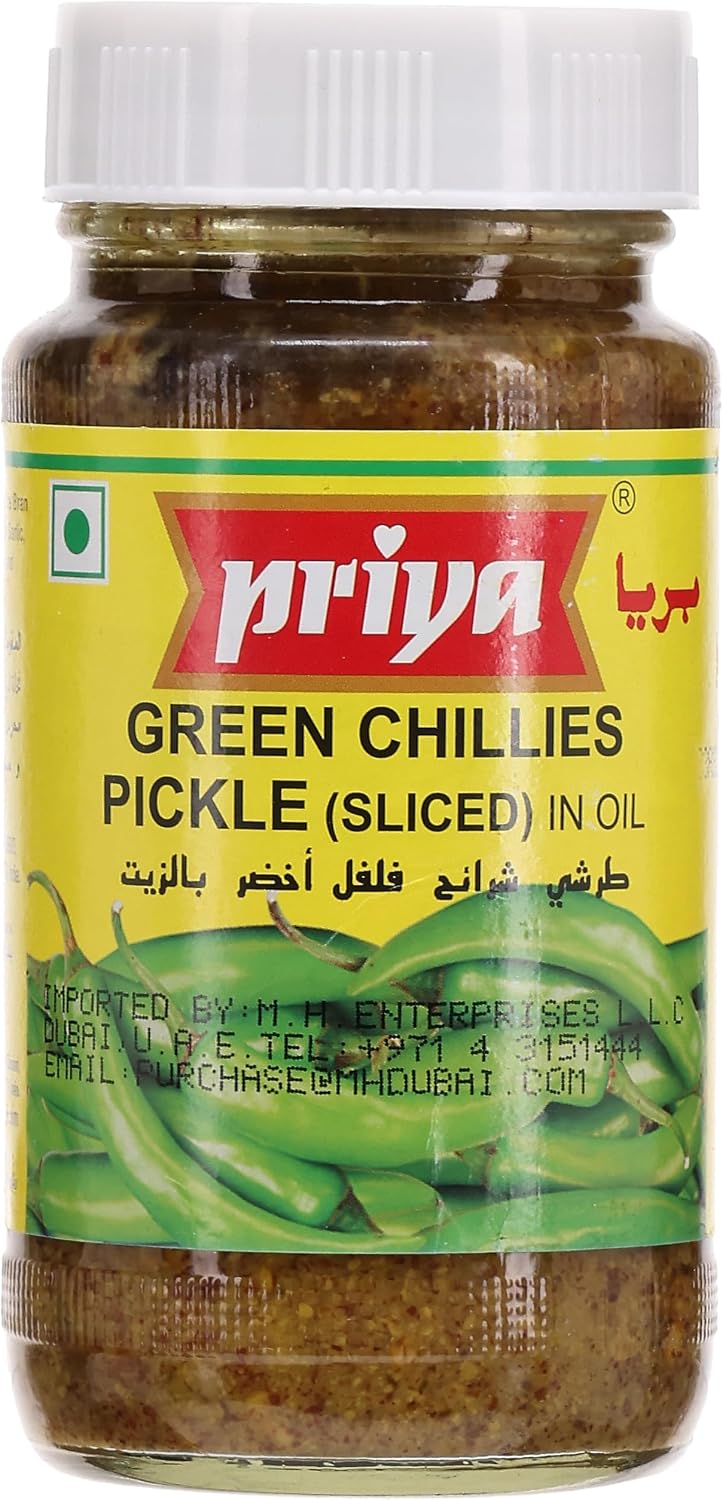 Priya Green Chilly Pickle 300g