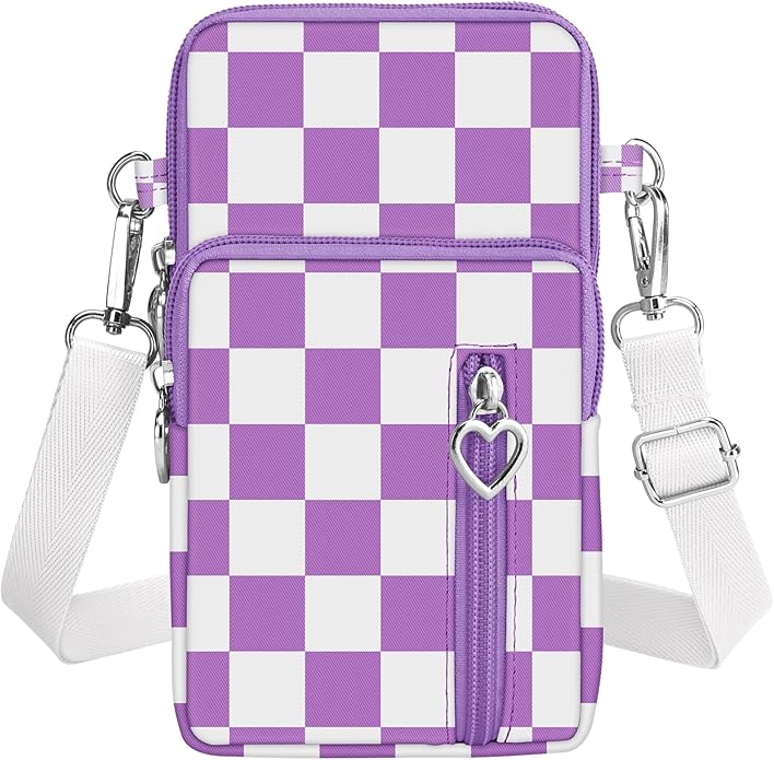 BIAOTIE Lightweight Small Crossbody bags Cell Phone Purses Travel Pouch Shoulder Bag for Women