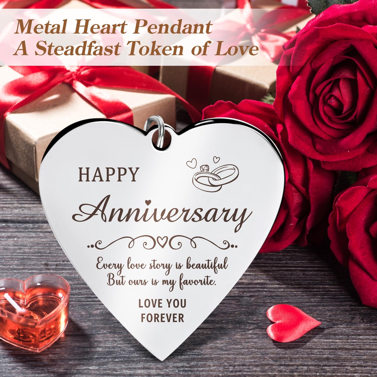 Happy Anniversary Picture Frame Gifts for Women Anniversary Wedding Frames for The Couple Wedding Gifts Anniversary Photo Frame Gift for Him Happy Aniversario Decorations Gift for Wife Girlfriend Her