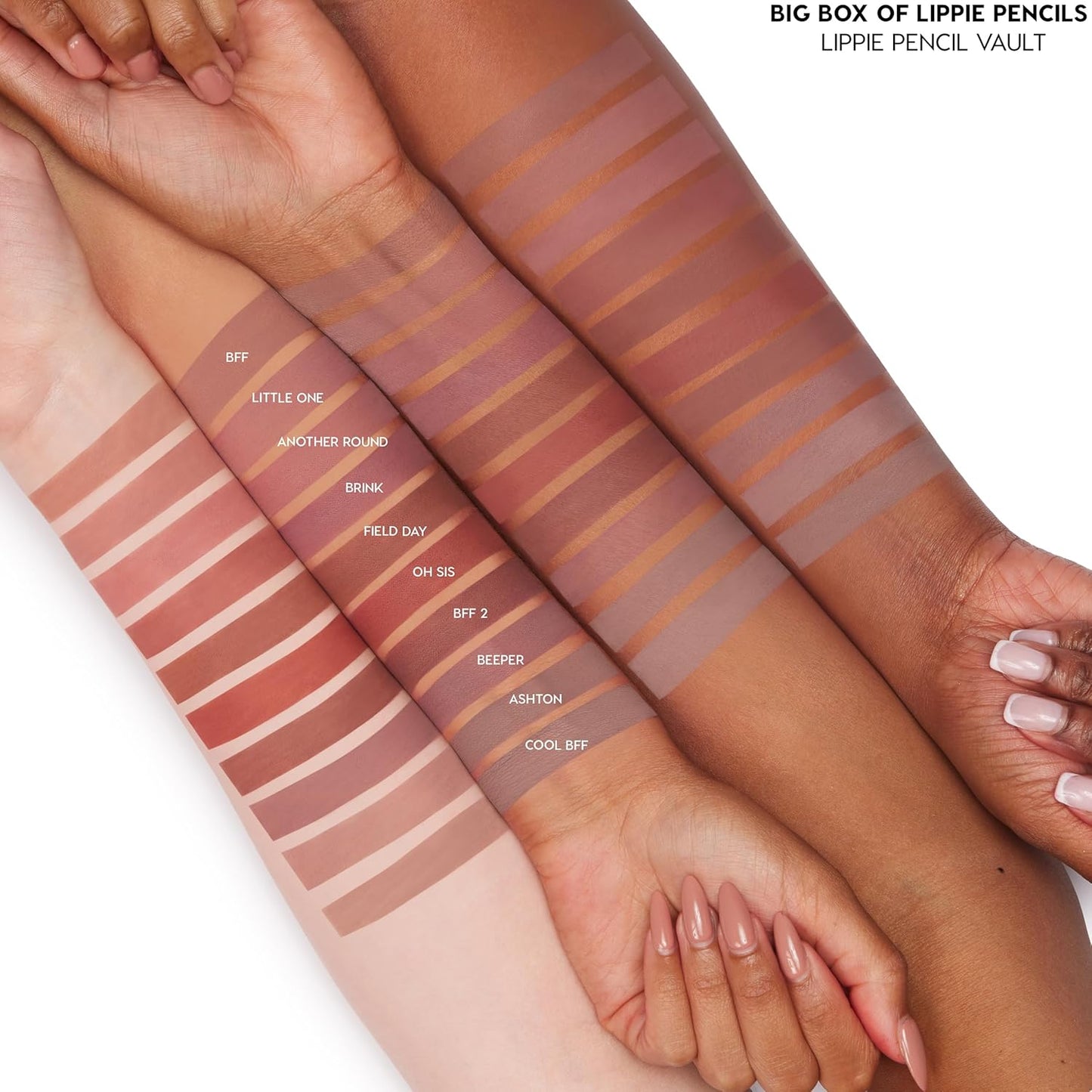 ColourPop Lippie Lip Pencil - High-Pigment, Long-Lasting Lip Liner - Sharpenable Lip Liner Pencil for High-Impact Lip Color - Vegan, Cream Formula with Precise Application - BFF (0.04 oz)