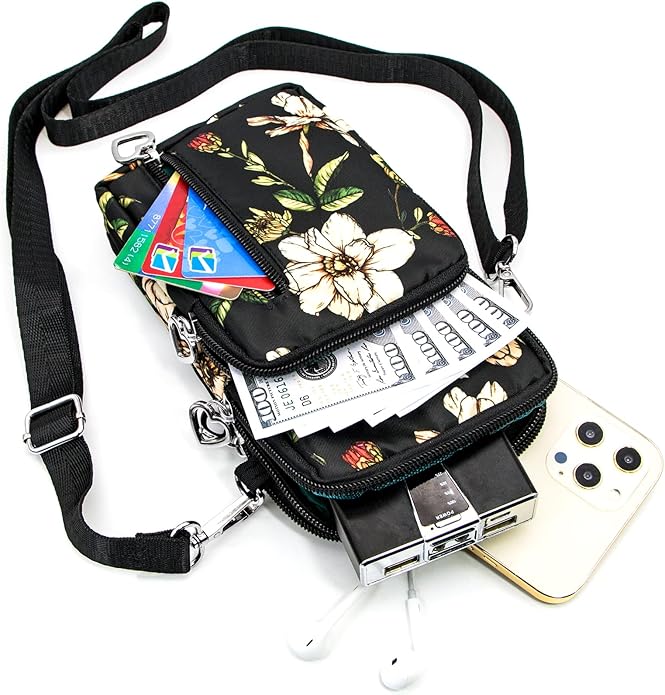 BIAOTIE Lightweight Small Crossbody bags Cell Phone Purses Travel Pouch Shoulder Bag for Women