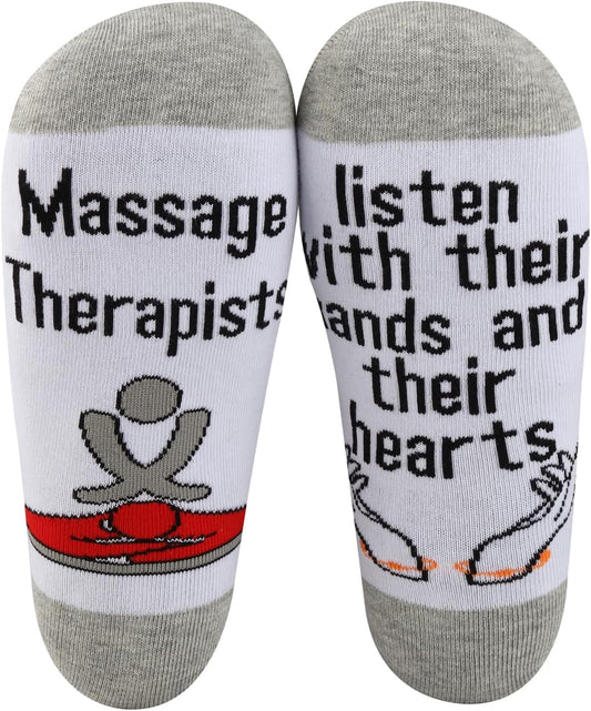 MBMSO Massage Therapist Socks - Gifts for Men & Women - LMT Appreciation Gifts