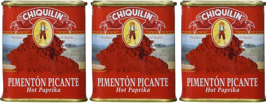 Chiquilin Hot Paprika, 2.64 oz - Pack of 3