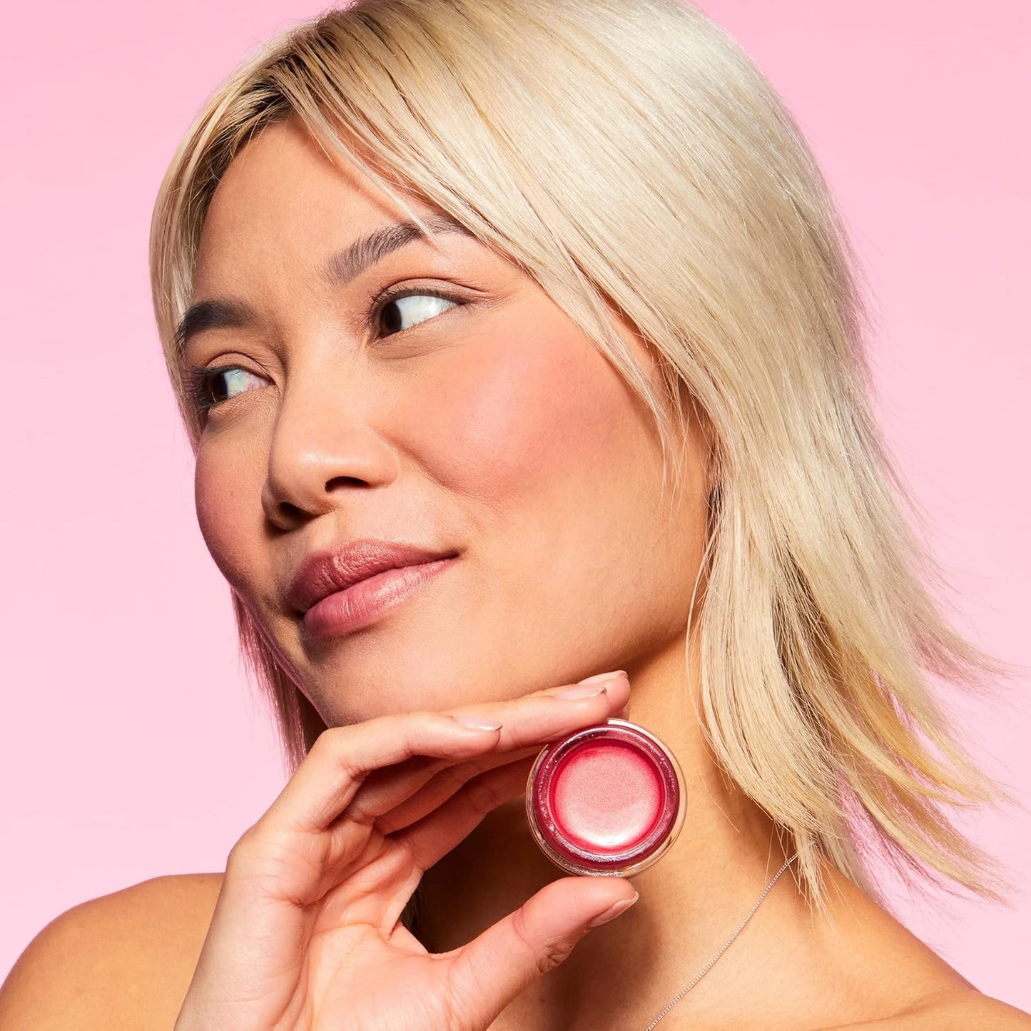 Pacifica Beauty Fluffy Blushy Cream Blush - Bloom, Makeup, Lip + Cheek, Lightweight, Blendable, Buildable, Air Whip Cream Blush, Hydrating Vegan Collagen, Face Blush, Vegan, 1 fl oz (1 Count)