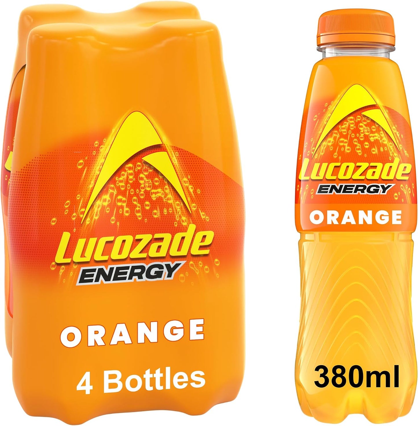 Lucozade Orange 4 Pack 1520g