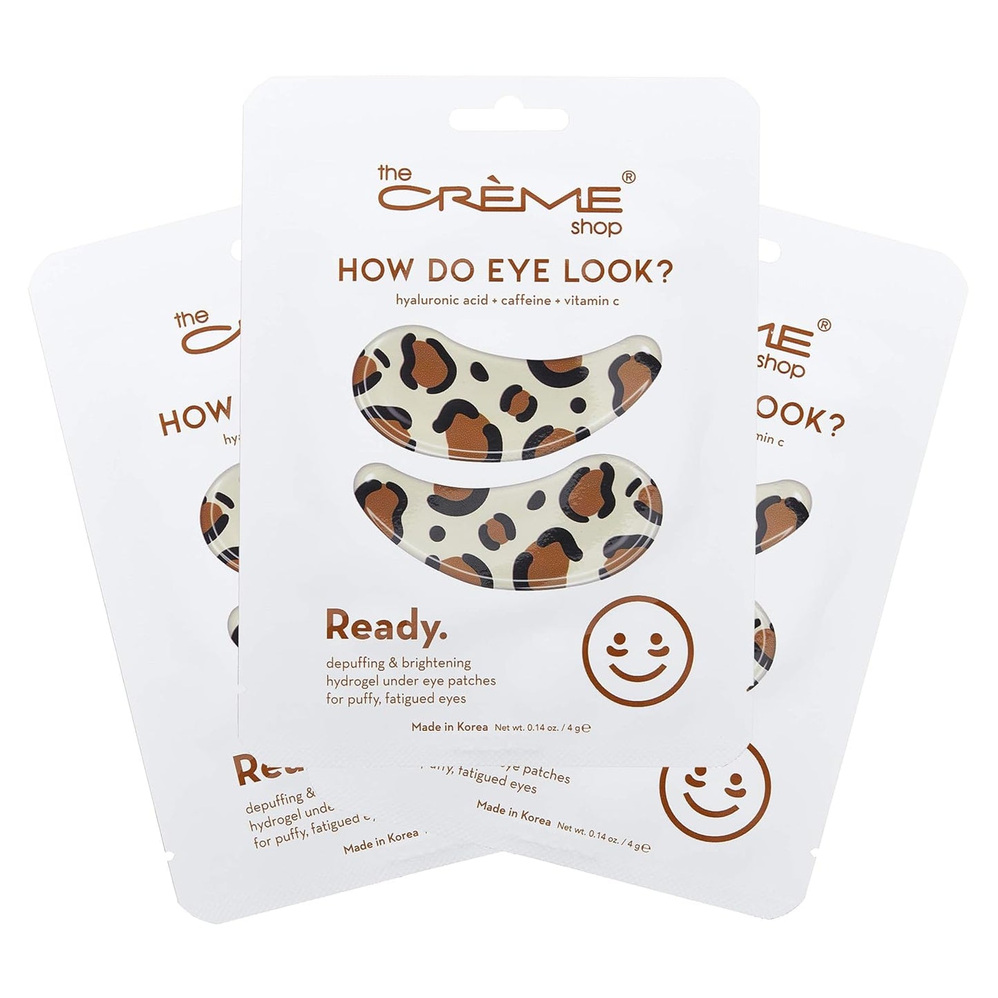 The CrÃ¨me Shop | How Do Eye Look? Hydrogel Under Eye Patches (Ready) - 3 Pack